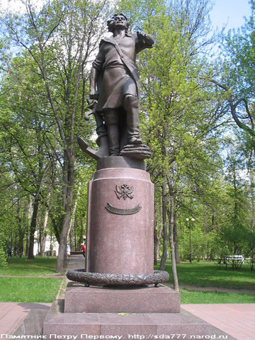 Памятник Петру I в Москве, Измайлово