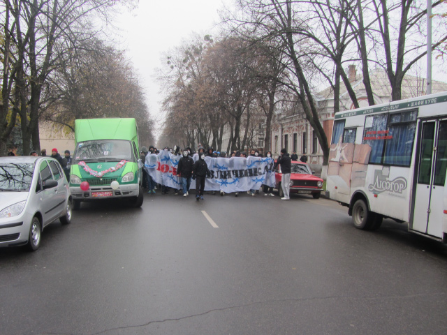 Марш на підтримку родини Павличенків у Полтаві