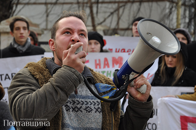 Організатор страйку Олександр Коба