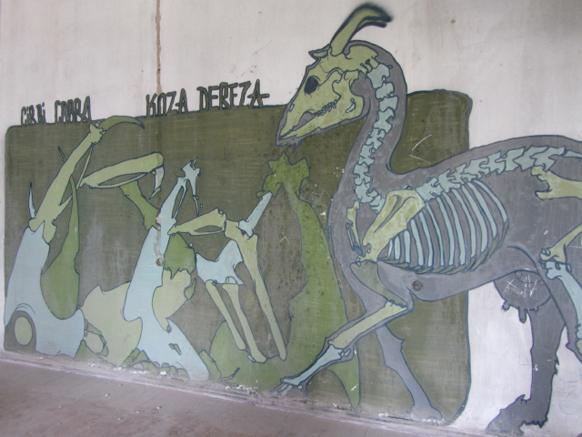 «Коза-Дереза», із ранніх робіт на стінах Кадетського корпусу, автор невідомий