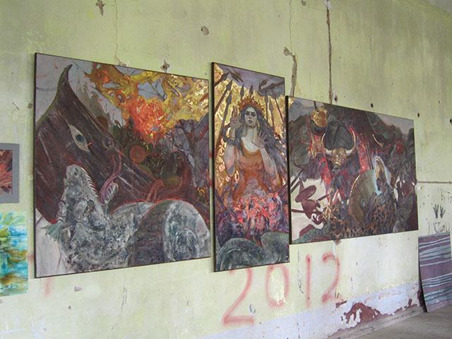 Триптих «Аргонавти». Автор Нато Мікеладзе