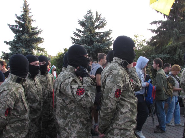 Бійці батальйону «Азов»