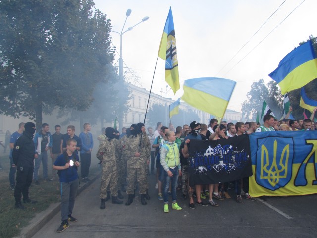 Батальйон «Азов» взяв участь у Марші Єдності