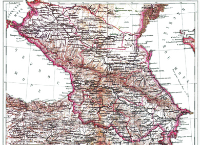 Карта-Кавказа
