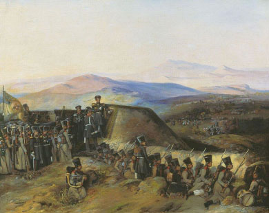 Г.Шукаев Григорий. Боевой эпизод из русско-турецкой войны 1828-1829 годов