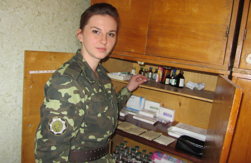 Наталія Тимошенко, начальник медичного пункту, фельдшер