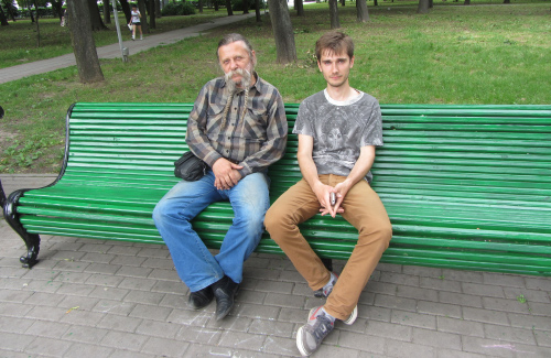 Ростислав Шевченко (ліворуч) та Роман Іщенко (праворуч)