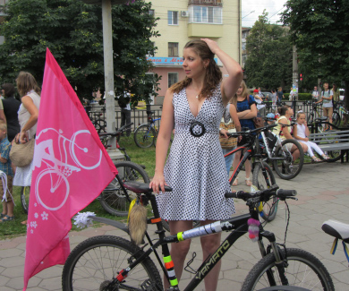 организатор велопарада Ольга