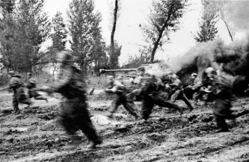 Наступ радянських військ на позиції німців під Полтавою