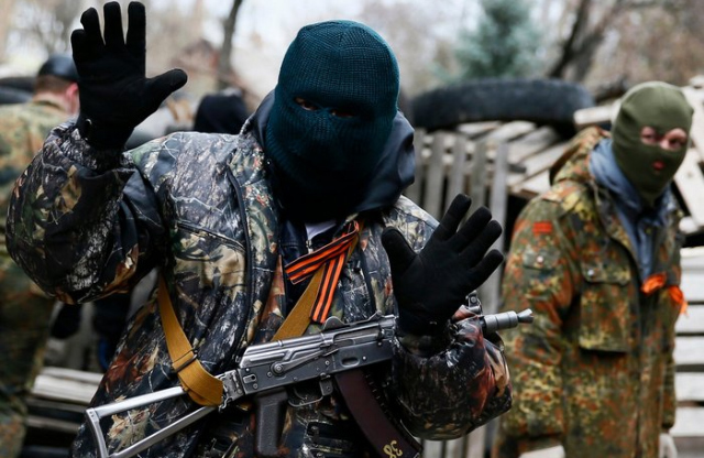 Сепаратисты на Востоке Украине