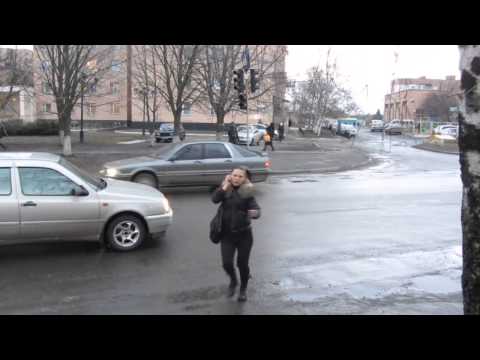 Непрацюючий світлофор (Полтава,28.02.2015)