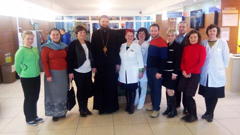 Полтавська делегація та працівники санаторію у Бірштонасі