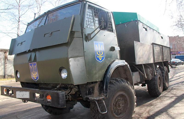 Військовий автомобіль «Камаз-4310» на прізвисько «Привид»