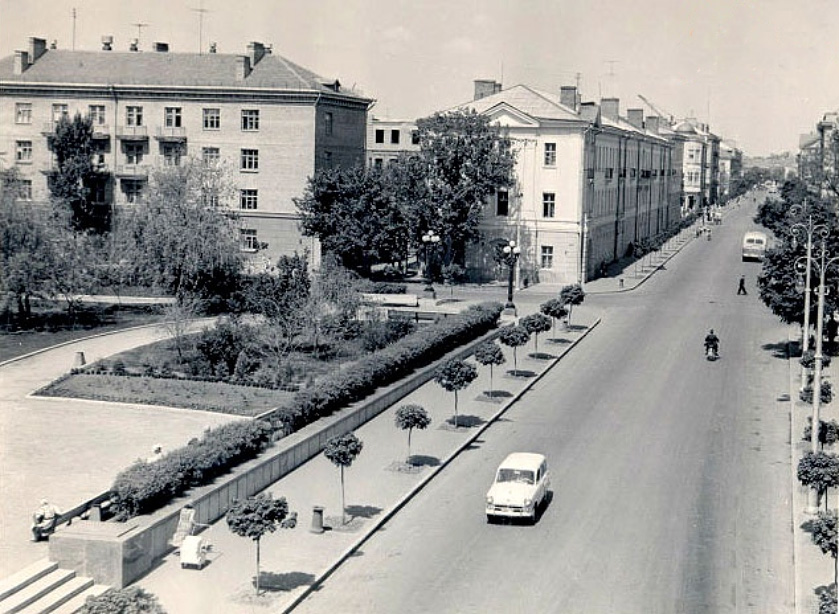 Вулиця Леніна, 1960-ті роки.