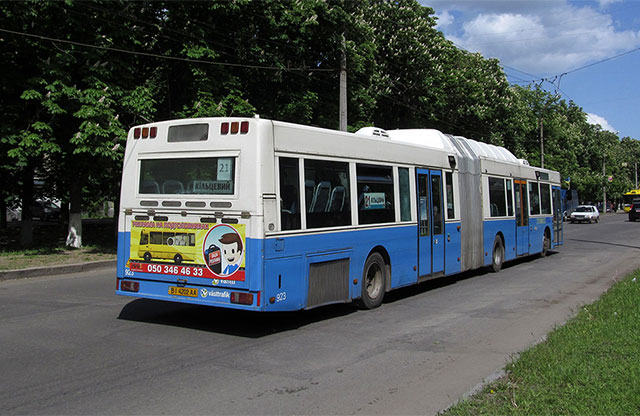 Автобус в Полтаве