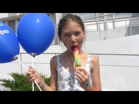 Дети на празднике мороженого (Полтава, 22.06.2015)