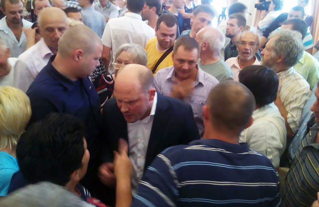 Сергій Каплін у Полтавській міськраді 10 червня 