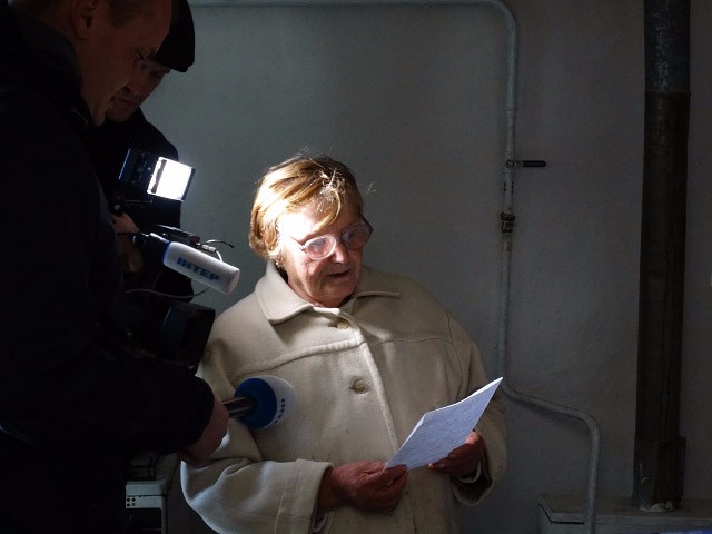 87-річна Прасковія Андріївна