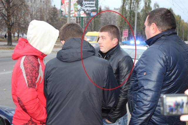 Валентин Бильда присутствовал при задержании «Chevrolet Aveo» на Керченской
