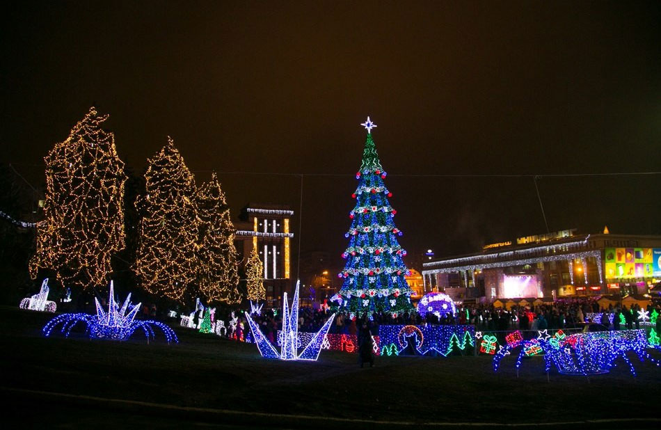 Новий рік у Дніпропетровську