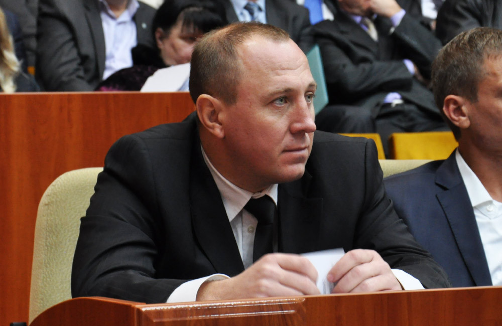 Олег Сазонов, голова фракції «Опозиційний блок» в облраді