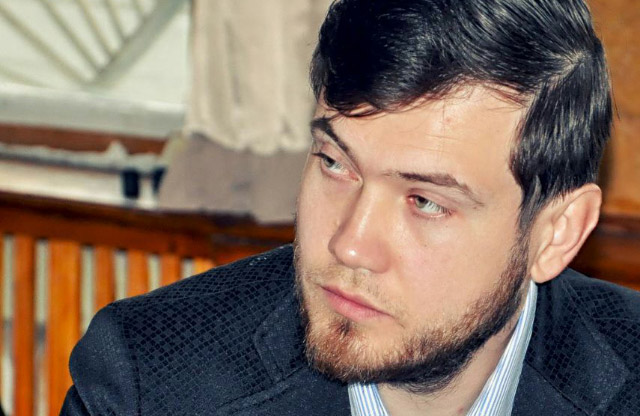 Андрій Усачов, депутат Київської районної у місті Полтаві ради