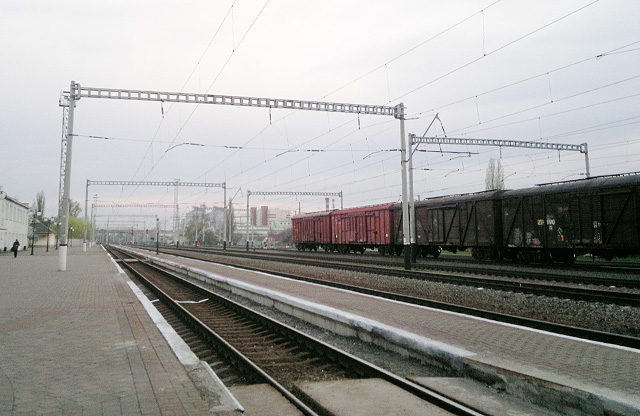 Киевский вокзал в Полтаве