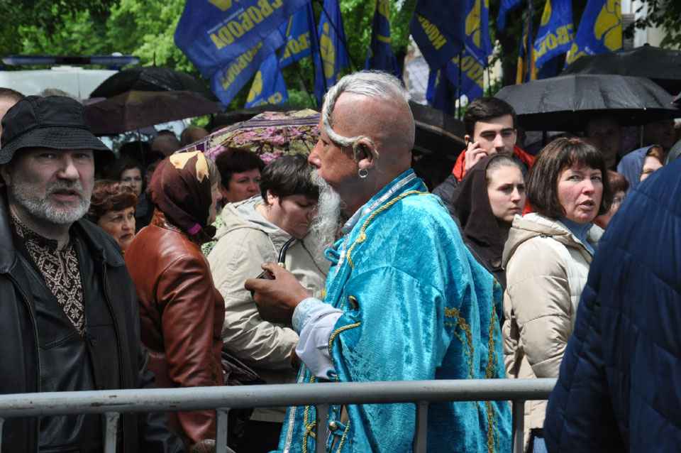 Козак Іван Забабаха зі Львова приїхав до Полтави на відкриття пам’ятника Мезепі ще 5-го травня.