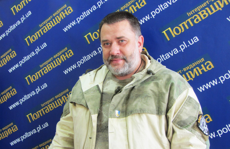 Владислав Касьян, руководитель областной организации «Айдар Полтавщины»