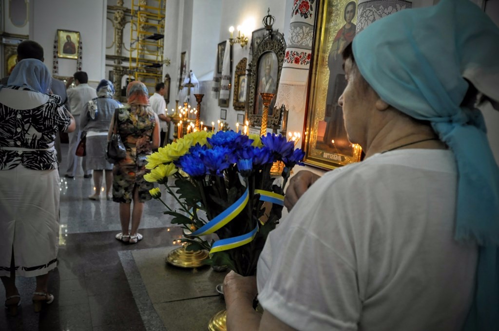 Молитва за Україну у Свято-Успенському соборі