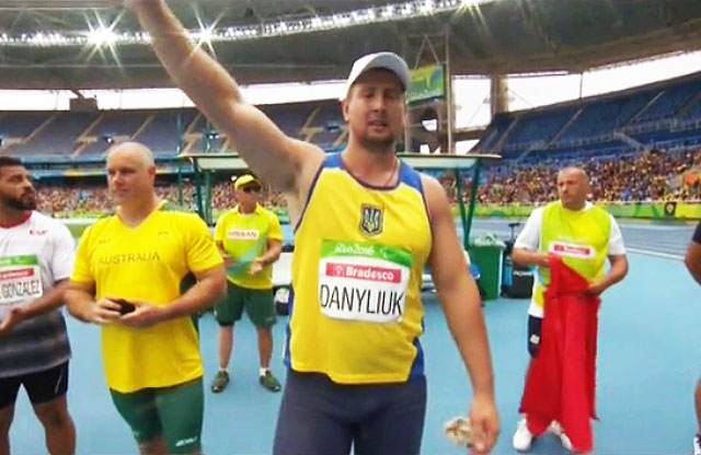 Роман Данилюк — бронзовий призер Паралімпіади-2016