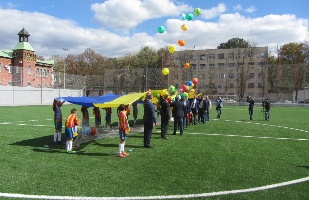 Відкриття оновленого стадіону «Динамо» у Полтаві