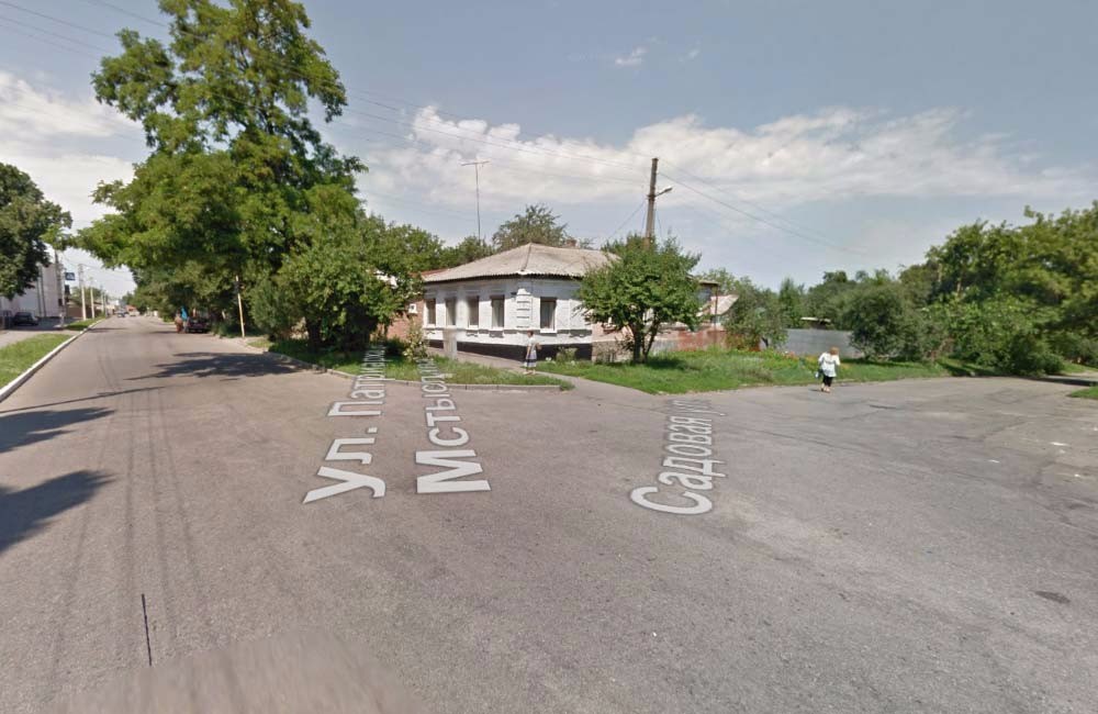Перехрестя вулиць Патріарха Мстислава та Садової | Джерело: Google Street View