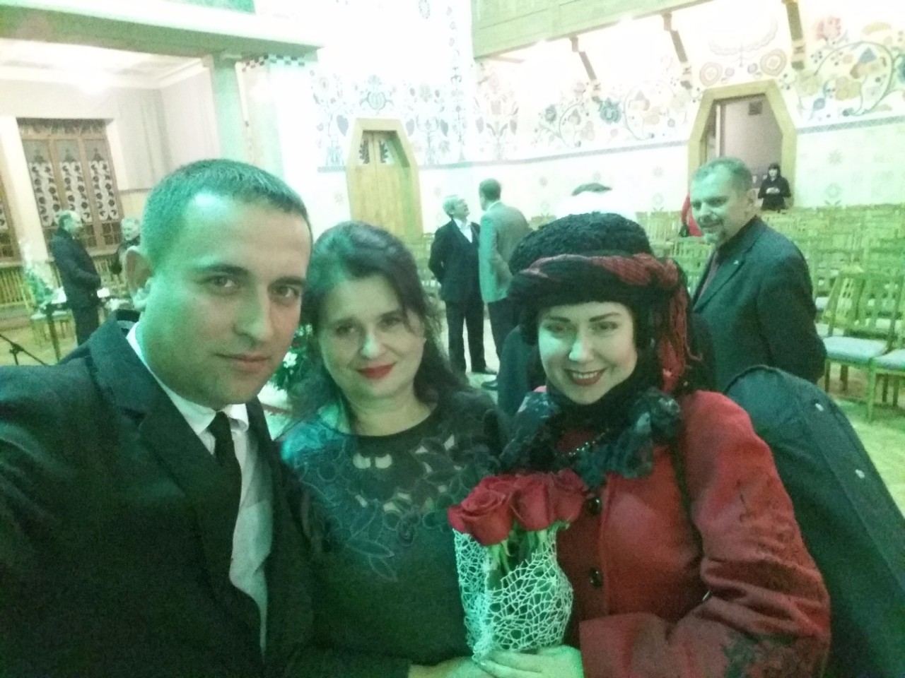З Валентиною Вождаєнко і Аліною Синяговською