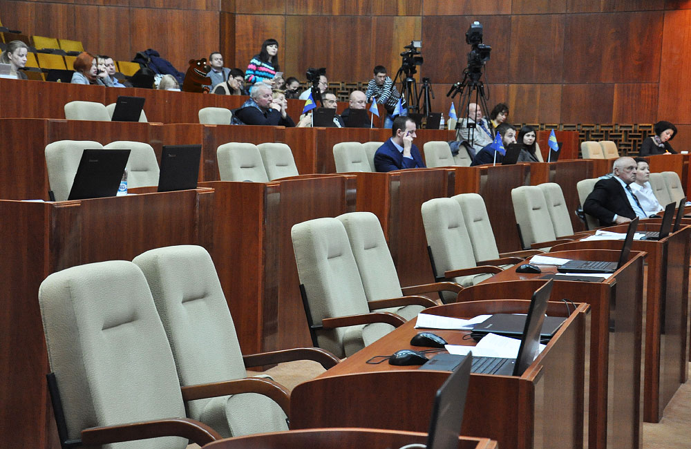 Засідання сесії Полтавської обласної ради