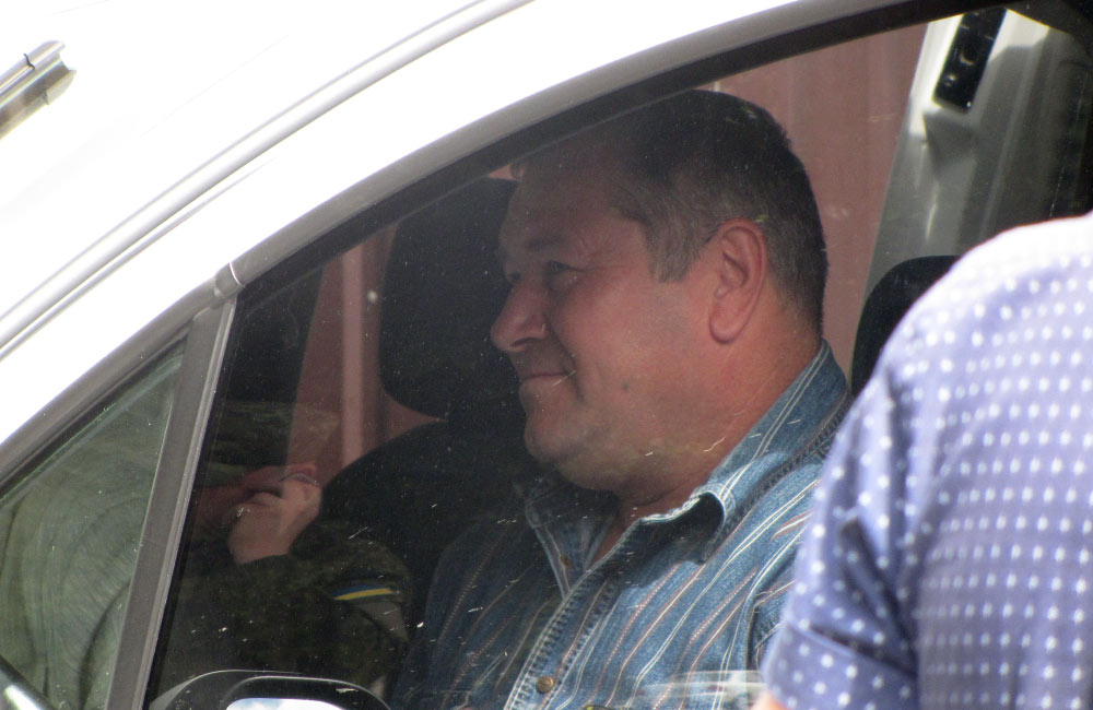 Віктор Передерій під час затримання 21 серпня 2015 року