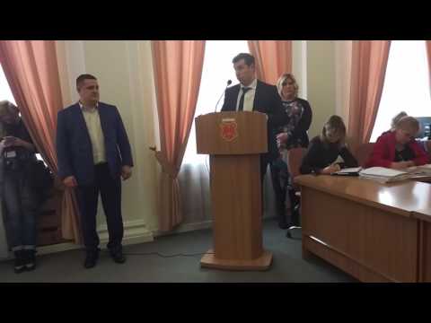 Обговорення кандидатури Андрія Ляміна на сесії (2017.03.22)