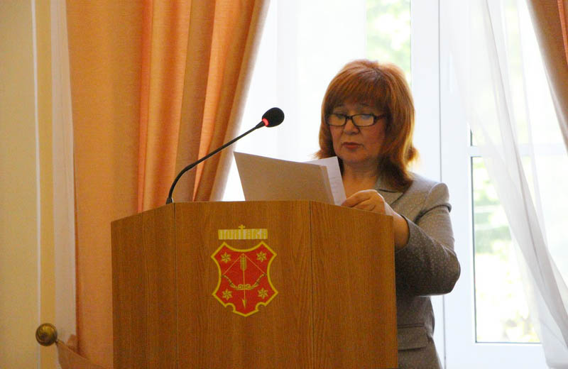 Начальник управління соціального розвитку Наталія Бондаренко