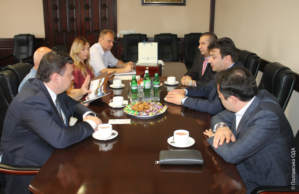 Зустріч представників обласної влади Полтавщини та представників Азербайджанської Республіки 