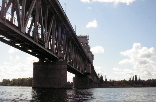 Крюковский мост в Кременчуге