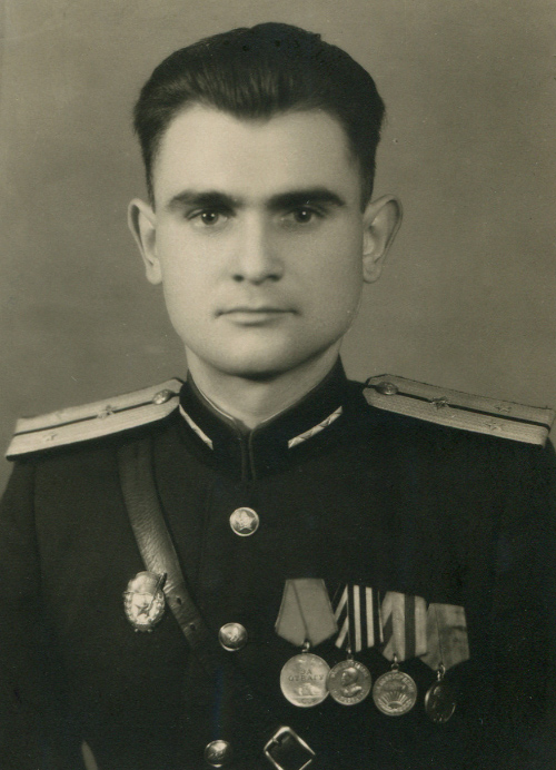 Семен Рябошапко у 1950 році