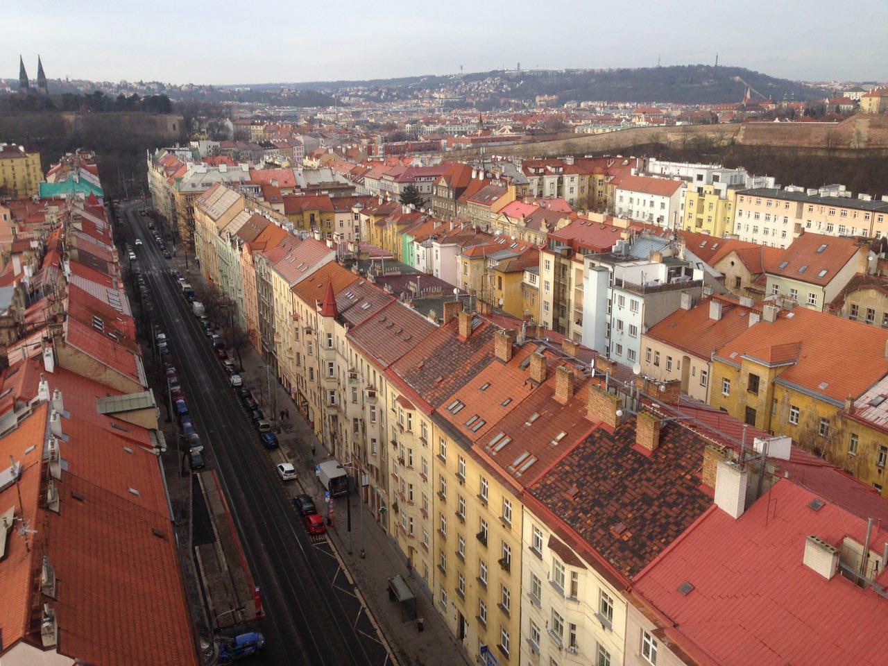 Прага, трохи віддалений від центру район