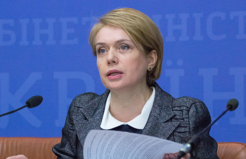 Міністр освіти і науки, представник партії «Народний фронт» Лілія Гриневич
