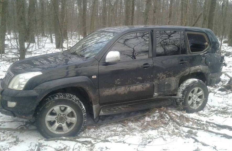 Toyota Prado після ДТП