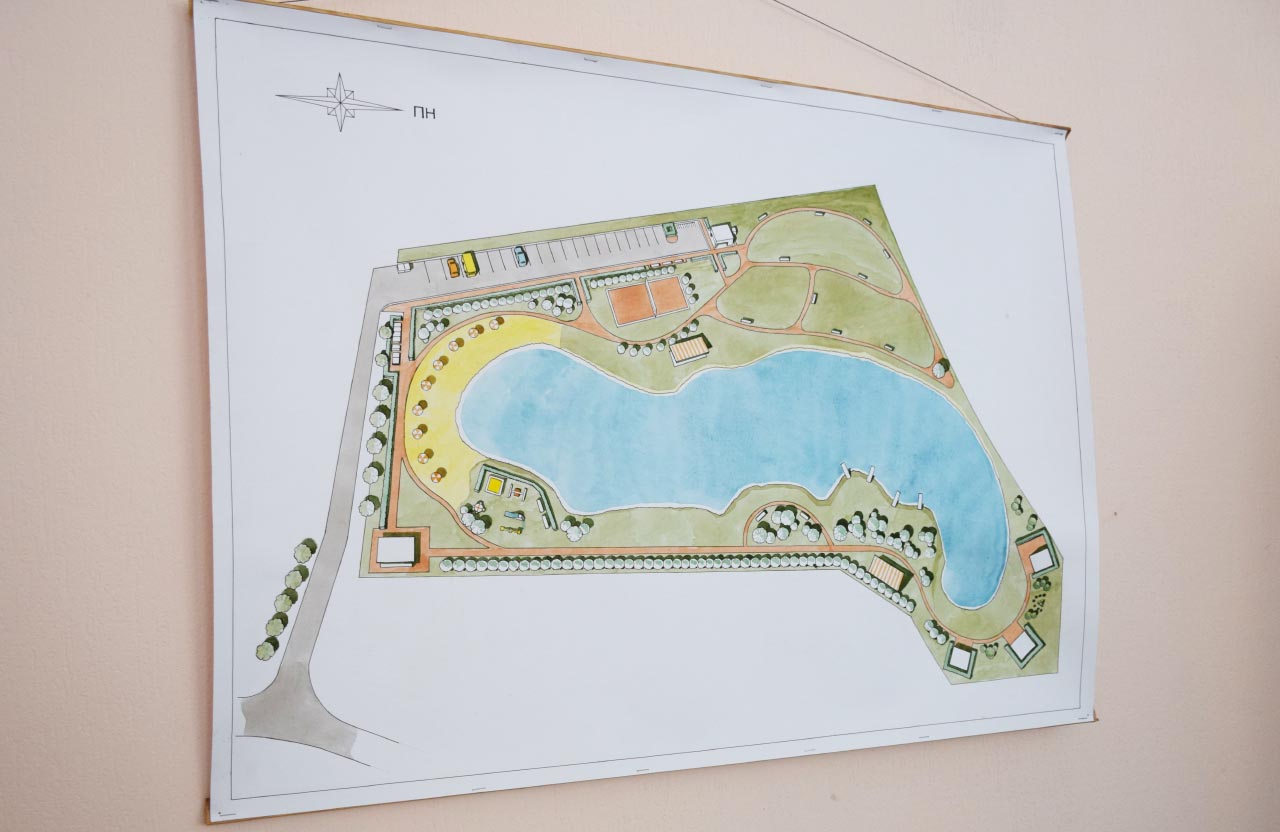 Проект рекреаційної зони біля Озера Кожевного