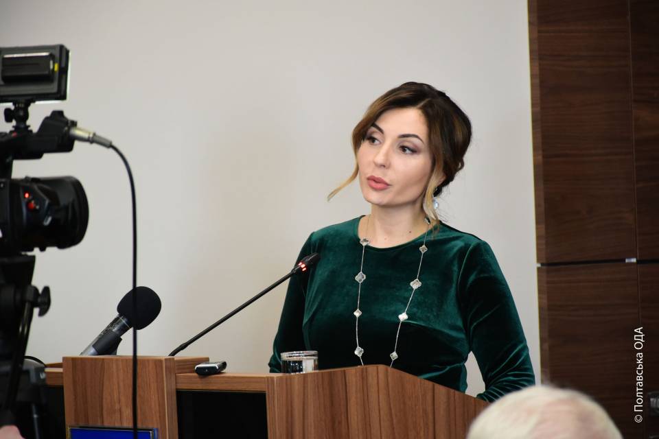 Директор Департаменту економрозвитку Полтавської ОДА Інна Іщенко