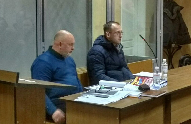 Геннадій Капканов у залі суду