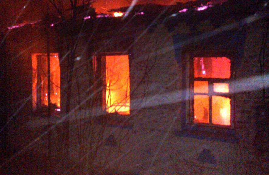 Пожежа в Гадяцькому районі