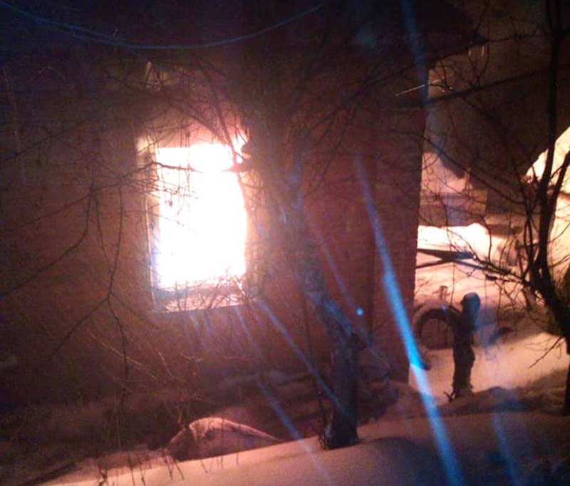 Пожежа в Оржицькому районі