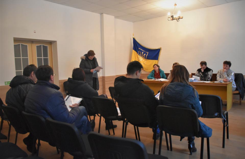 Засідання бюджетної комісії Мачухівської громади